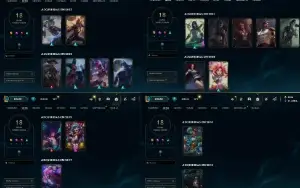 Conta de League Of Legends com muitas skins e rp + Conta Val