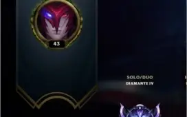 Conta diamante 4 60% de Winrate, MMR alto.