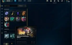 Conta prata 3 com 86 champs e 55 skins