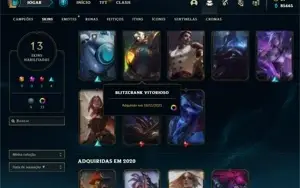 conta d1 75 pdl 1skin ultimate+4lendarias sem email