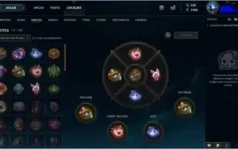Conta lol unranked  lvl 89