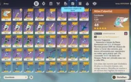 Genshin Impact Ar50 Navia C4 + Ning de Atlas e pits altos !