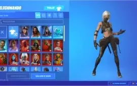 Conta Fortnite com 64 skins + Epic Games com 85 jogos