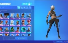 Conta Fortnite com 64 skins + Epic Games com 85 jogos