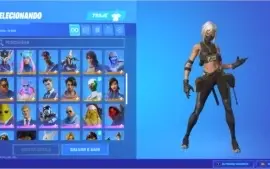 Conta Fortnite com 64 skins + Epic Games com 85 jogos