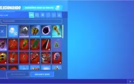 Conta Fortnite com 64 skins + Epic Games com 85 jogos