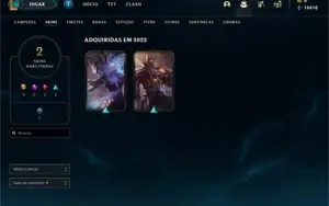 CONTA SMURF GOLD 4 63% DE WINRATE MMR BOOSTADO