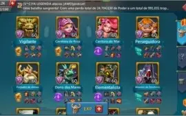 💥562M💥 GMAIL ACCOUNT - VIP 15 - 4.5M TROPAS - 100K ESTRELA