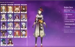 NA AR-57! Hu Tao RAIDEN C4, DILUC2 , ZHONGLI C1, JEAN C2, ++