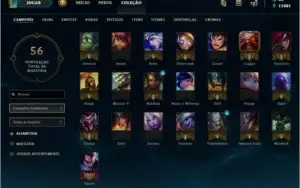 Conta LoL para iniciantes ou pra Smurfs