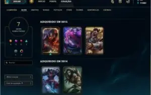 Conta LoL para iniciantes ou pra Smurfs