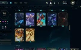Conta League of Legends 30k de EA/78 skins/faltam 2 champs.