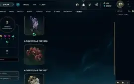Conta League of Legends 30k de EA/78 skins/faltam 2 champs.