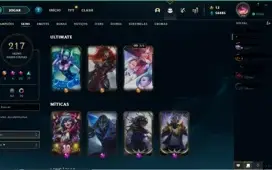 Conta LOL FULL CHAMP 200+ SKINS