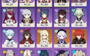 CONTA AR 51. DILUC, TUMULO, YANFEI C6 E ORAÇÃO, ZHONGLI