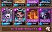 Conta Clash Royale lvl 12 com todas as cartas