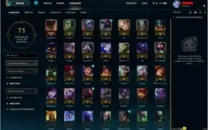Conta League of Legends Varios Champs e Skins