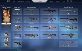 Conta Valorant FULL ACESSO com skins!