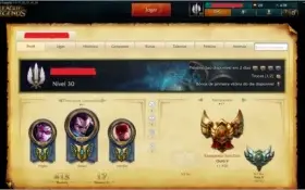 CONTA LOL OURO 5+2 PÁGINAS DE RUNAS+35 SKINS+93 CHAMPS