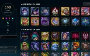 League of Legends conta nvl 700, 270skins, all champs