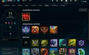 Conta FERRO 4 | 0 PDL / Lol (League Of Legends) Elomoon