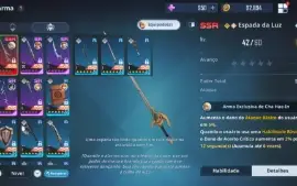Conta Solo Leveling Arise - 8 SSR