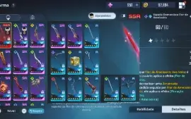 Conta Solo Leveling Arise - 8 SSR