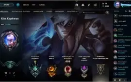 CONTA LOL E VALORANT