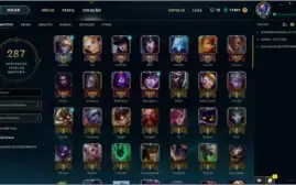 Conta league of legends plat2