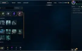 Conta league of legends plat2