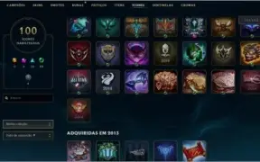CONTA LOL COMPETITIVA 25 RUNE PAGES  127 CAMPEÕES desde 2013