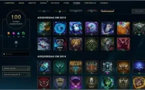 CONTA LOL COMPETITIVA 25 RUNE PAGES  127 CAMPEÕES desde 2013