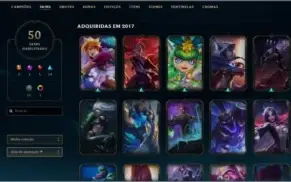 CONTA LOL COMPETITIVA 25 RUNE PAGES  127 CAMPEÕES desde 2013
