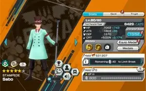 Ótima conta de bounty rush bem upada com luffy ex lvl 100