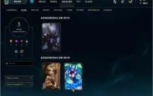 Vendo conta lvl 30 unranked League of legends