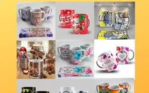 Pacote +25mil Arquivos Para Canecas/ Imagens, Artes, Mockups