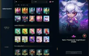 Conta League of Legends com mais de 930 skins