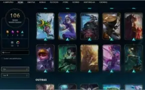 Conta de League Of legends