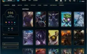 Conta de League Of legends