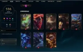 Conta de League Of legends