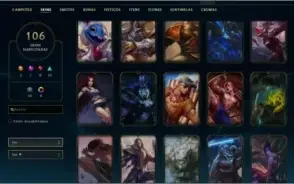 Conta de League Of legends