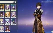 Conta genshin impact iniciante com zhongli