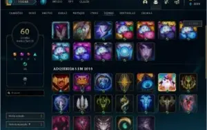 Conta LoL Ouro 4