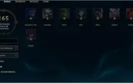 CONTA LEAGUE OF LEGENDS GOLD l
