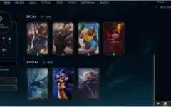 Conta LoL League of legends lvl 30 Unraked