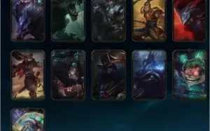 conta de lol 417 skins elo atual plat 4  skin do lucian rara