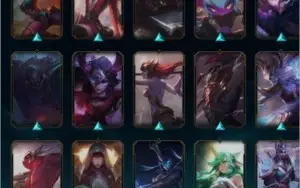conta de lol 417 skins elo atual plat 4  skin do lucian rara