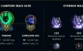 Conta De League Of Legends season 4