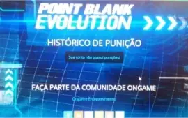 Conta Major 1 Point Blank com itens de cash (apenas venda)
