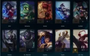 Conta MESTRE smurf, mmr alto master/gm/challenger